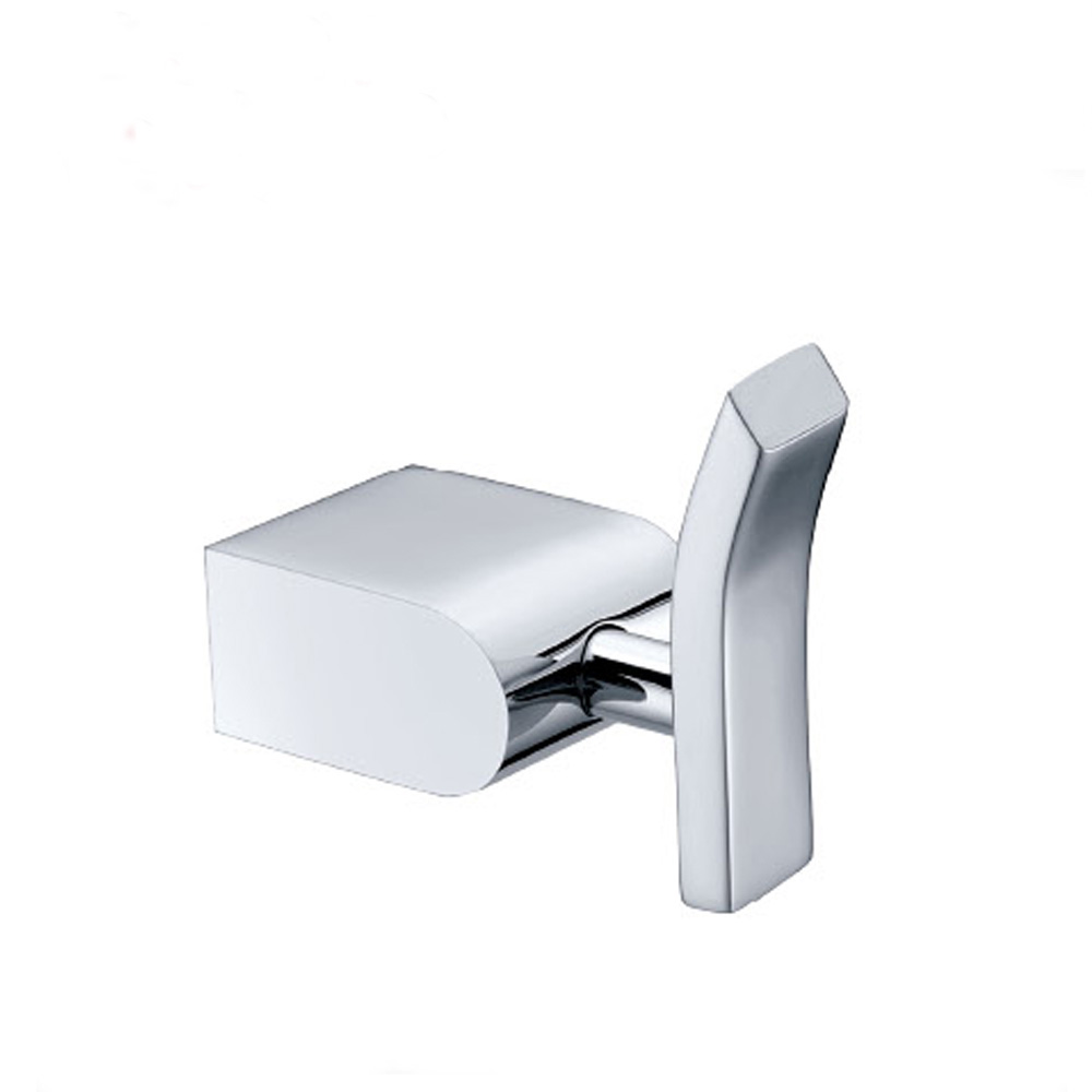 Hotel design brass chromed clothes robe hook with best quality9108