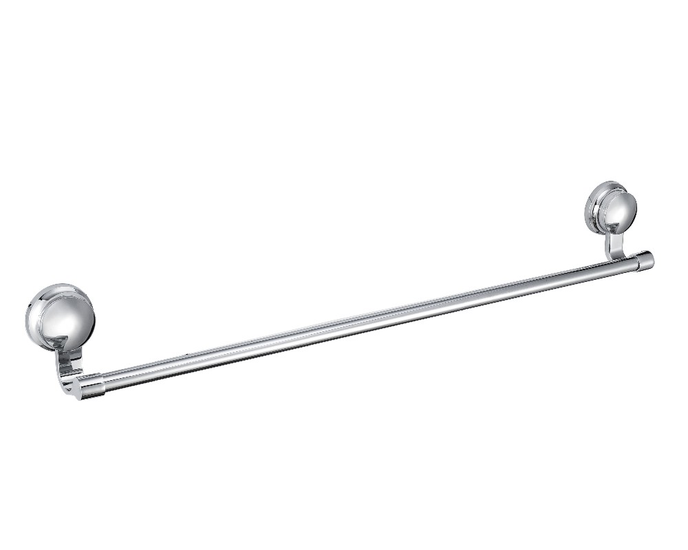 Wall Mounted 60cm Zinc and Chrome Finished Single Towel bar 3811