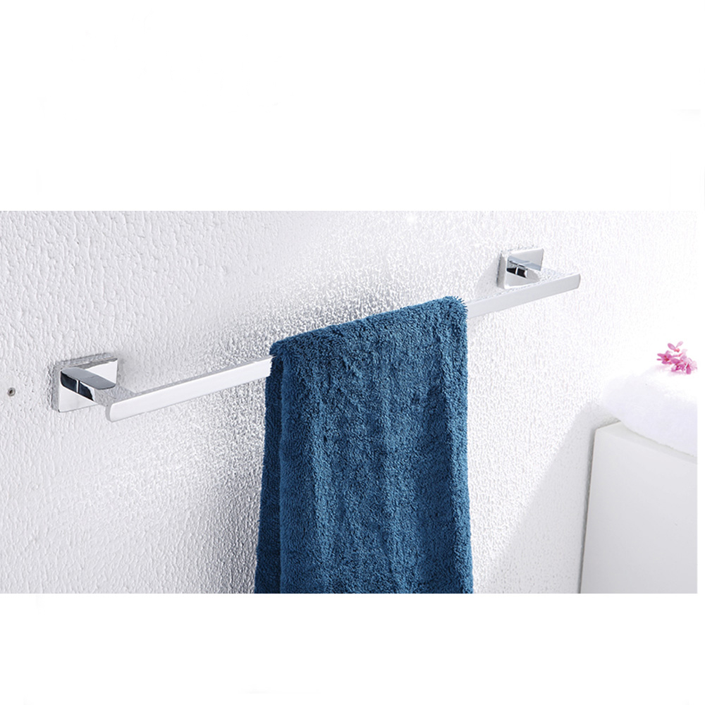 New Hotel&amp;Home Design Zinc Alloy towel bar parts single towel rail for bath 17711