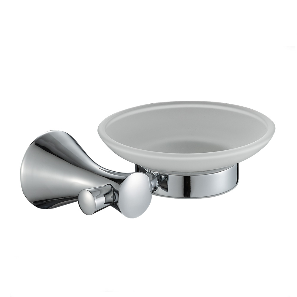 High quality Chromed zinc Bathroom Soap Dishes with Holder 1504
