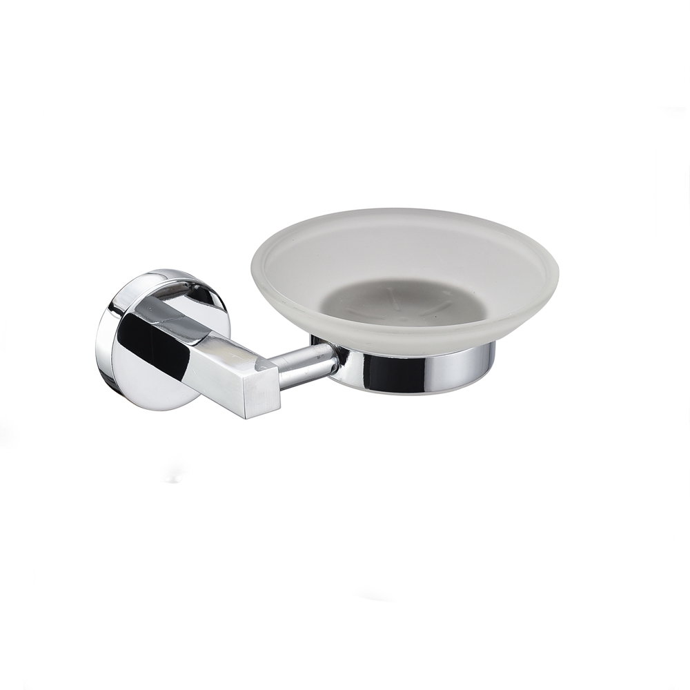 Zinc soap dish bathroom accessories wall mounted chrome soap dish holder 17104