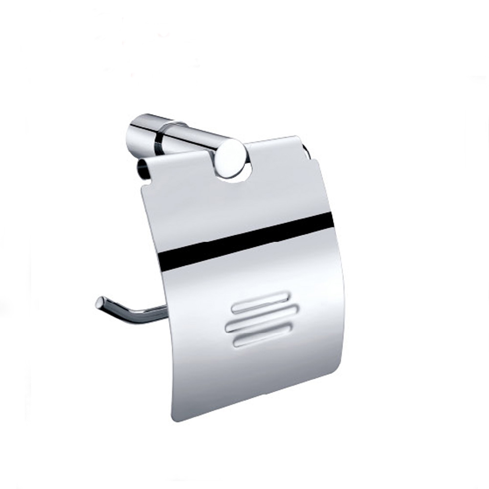 Brass &amp;Chrome Toilet roll tissue holder in bathroom accessories sets8606