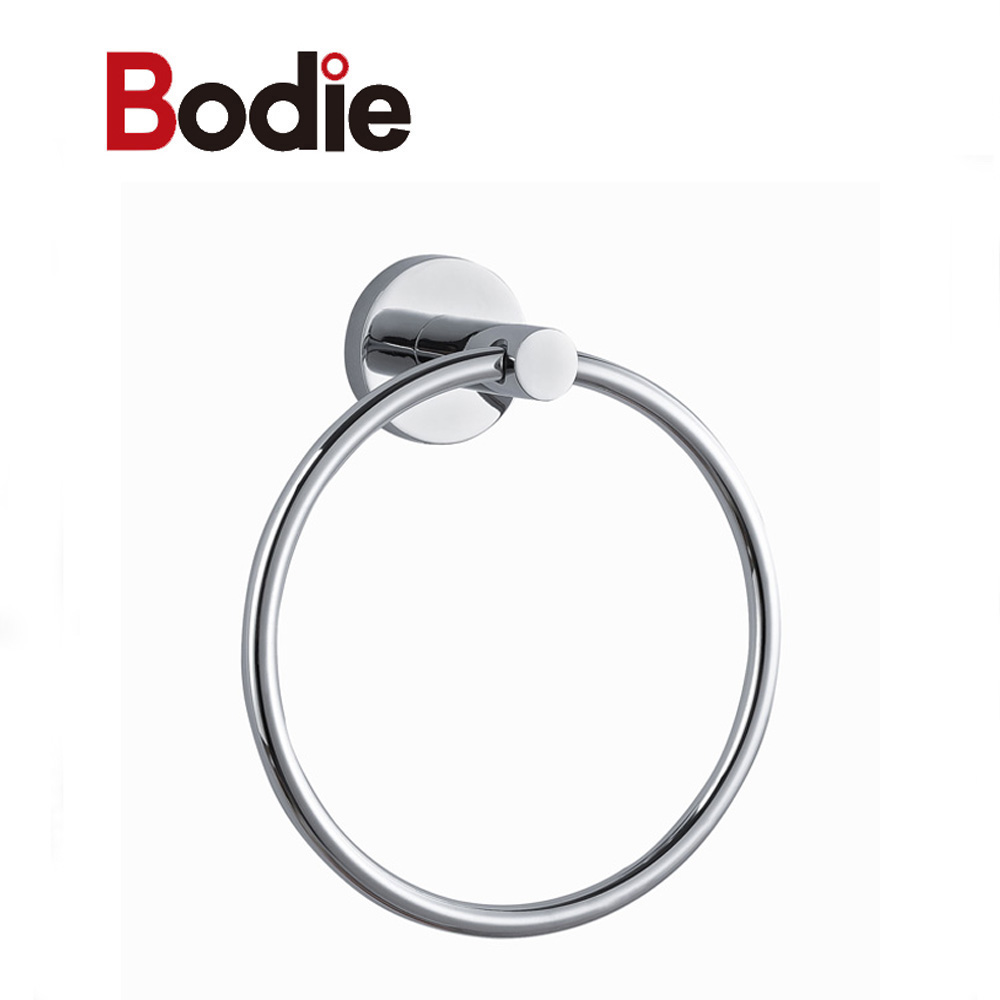 Direct Factory High Quality Chrome Bathroom Accessories Zinc Towel Ring 2307