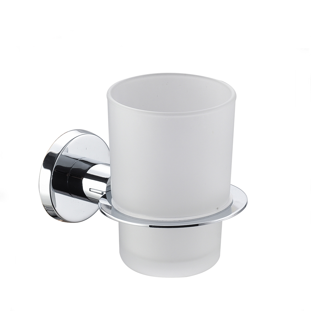 Zinc hot sale  Chrome bathroom tumbler holders bathroom cup holders for Europe9801