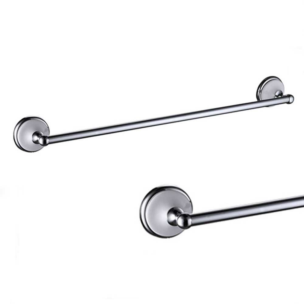 Eco-Friendly High Quality Bathroom Accessories Zinc Single Towel Bar 2411