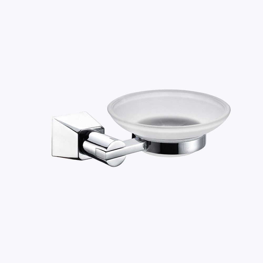 High Quality Chrome Zinc Alloy Soap DishHolder Bathroom 3604