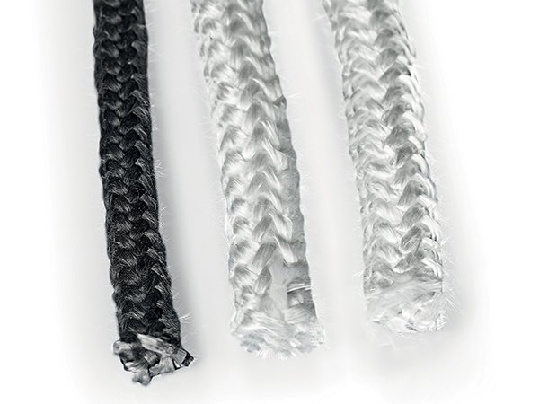 Fiberglass knitted soft cord; Fiberglass knitted rope