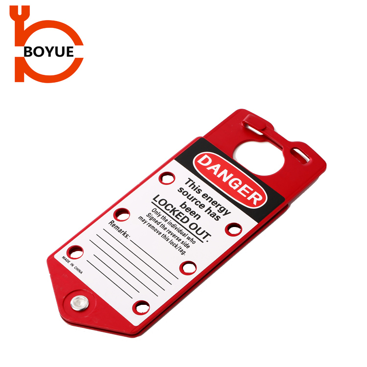 Safety Lockout Tagout Aluminum Alloy Labelled Group Lockout Hasps HSS-01