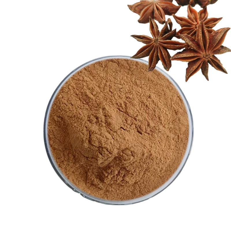 Star Anise Extract  Brown Fine Powder,100% pure natural