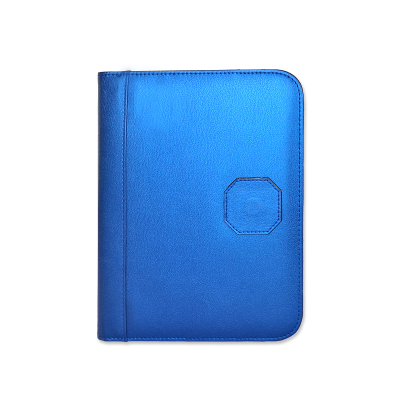 A5 premium business portfolio with zipper padfolio superior business impressions begin with PU Leather smart storage writing pad China OEM factory