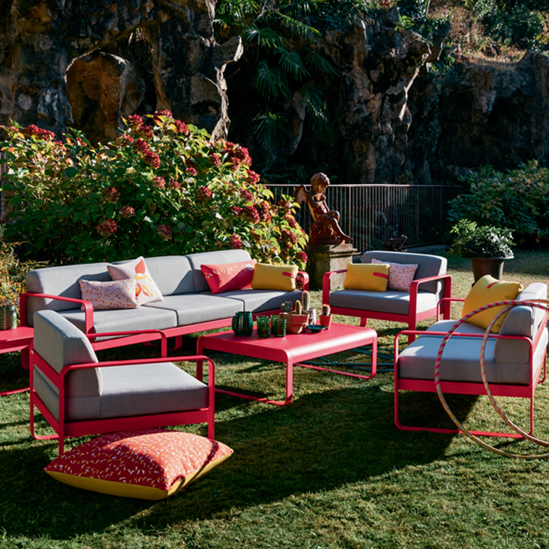 Macaron Courtyard  Aluminium Outdoor sofa garden furniture