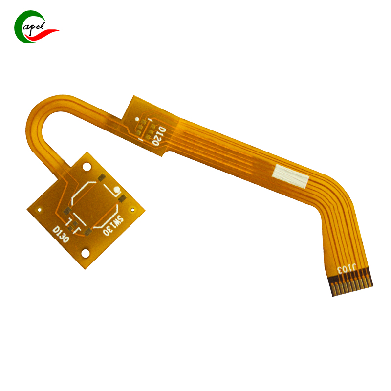 High-quality Single-Side Flexible Boards PI FR4 PCB Fab for Heart Rate Monitors 