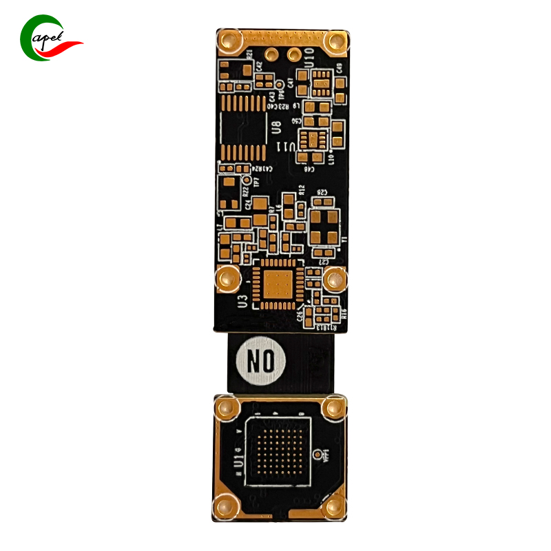 8 layer Flex Board Pcb Special Process NiPdAu Printed Circuit Copper Thickness 18um