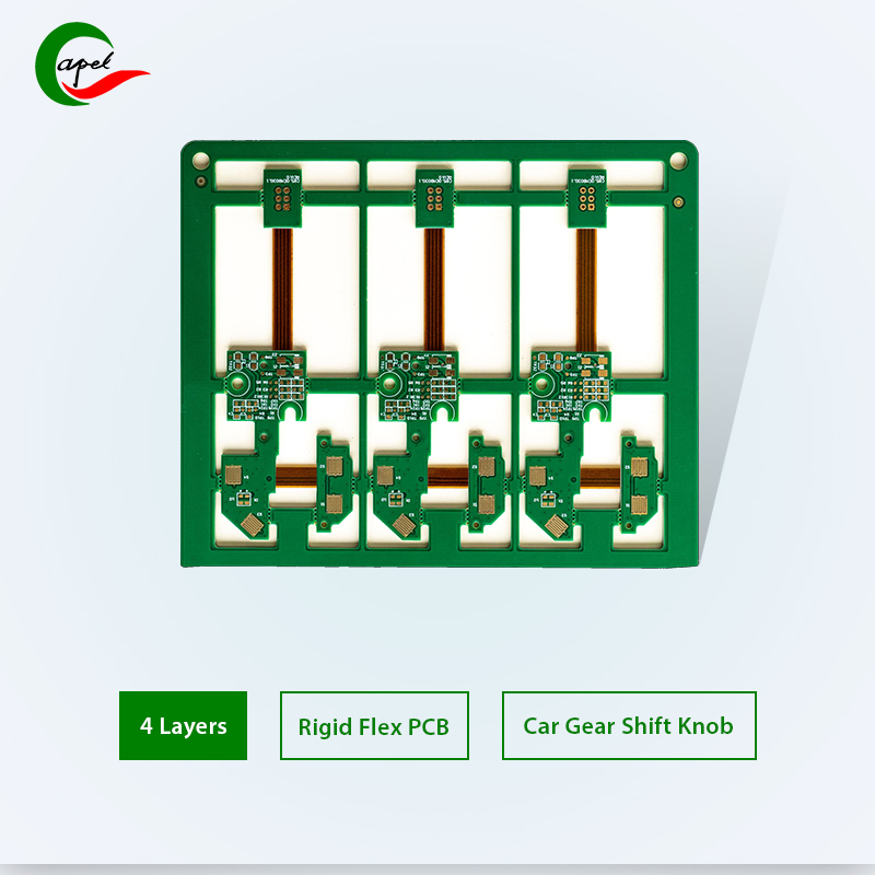 4 Layer Pcb Stack Up Rigid Flex Circuits for Car Gear Shift Knob
