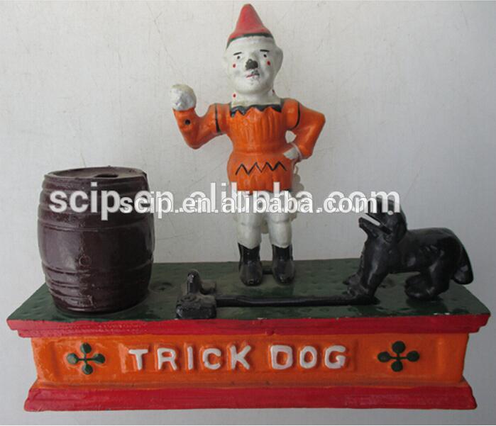 nice quality cast iron money bank for sale