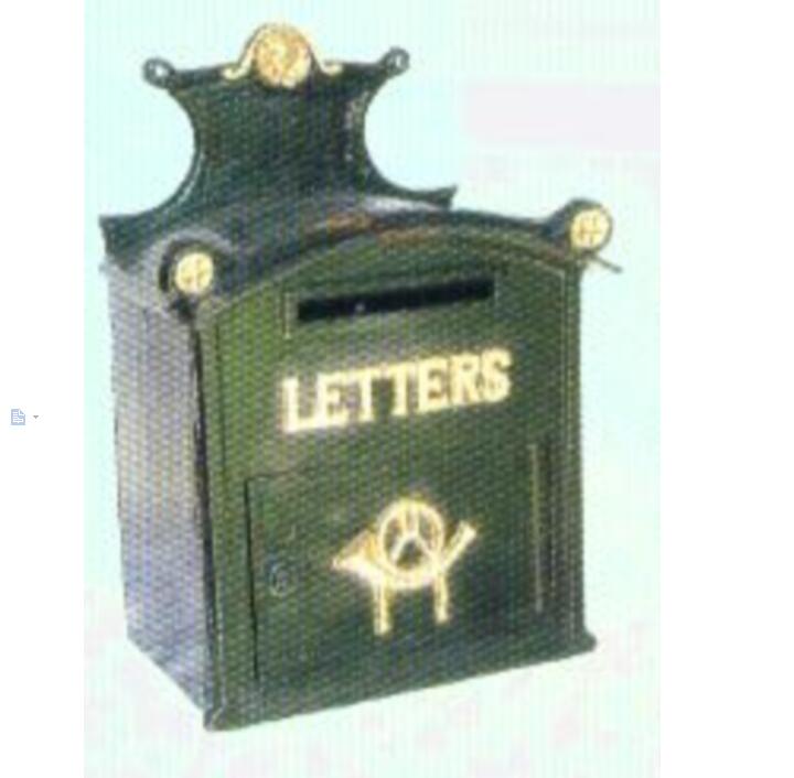 beautiful cast iron green mailbox cast iron letter box
