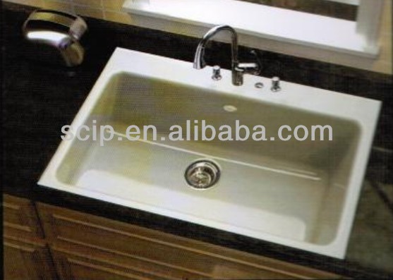 Cast Iron Enameled Sinks Z-S02 for kitchen and bathroom