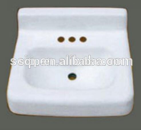 hot selling enameled cast iron countertop sinks