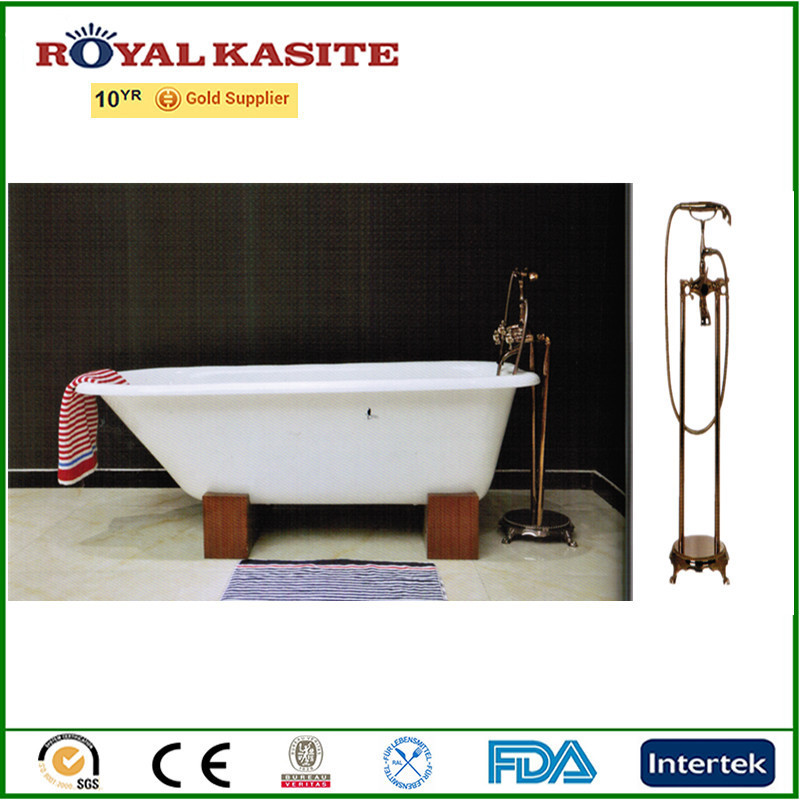 cheapest freestanding double ended cast iron hot tub