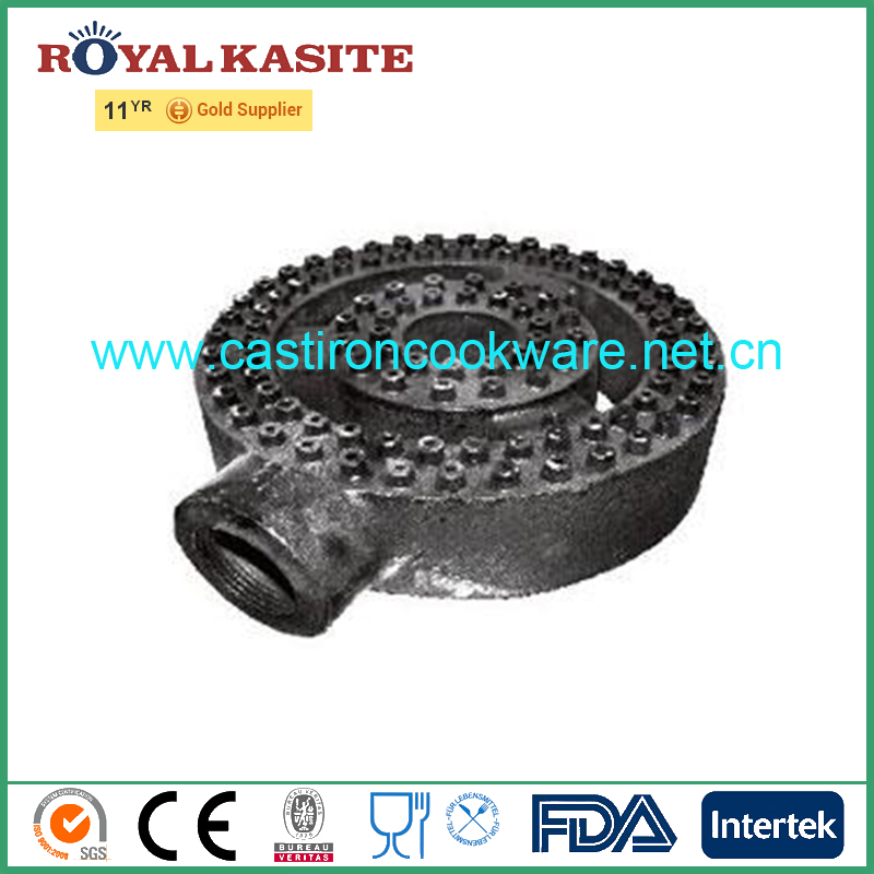 Cast iron Natural gas hob parts one ring gas burner