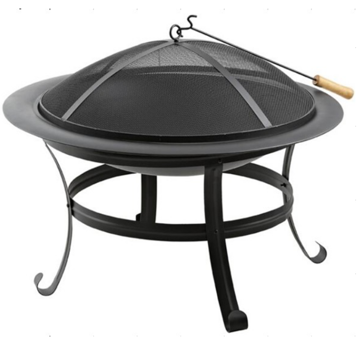 better homes and gardens 30&quot; fire pit iron stove fireplace
