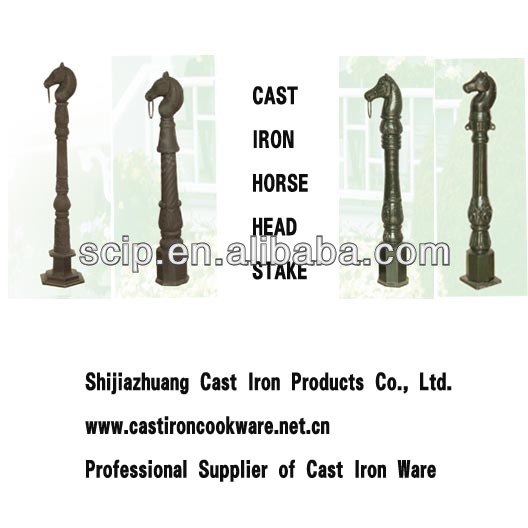 Garden horse tie horse head stake horse post per designed