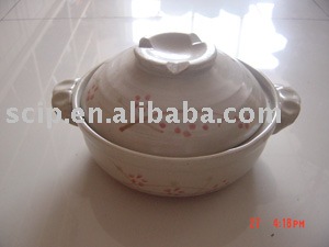 cast pottery pot