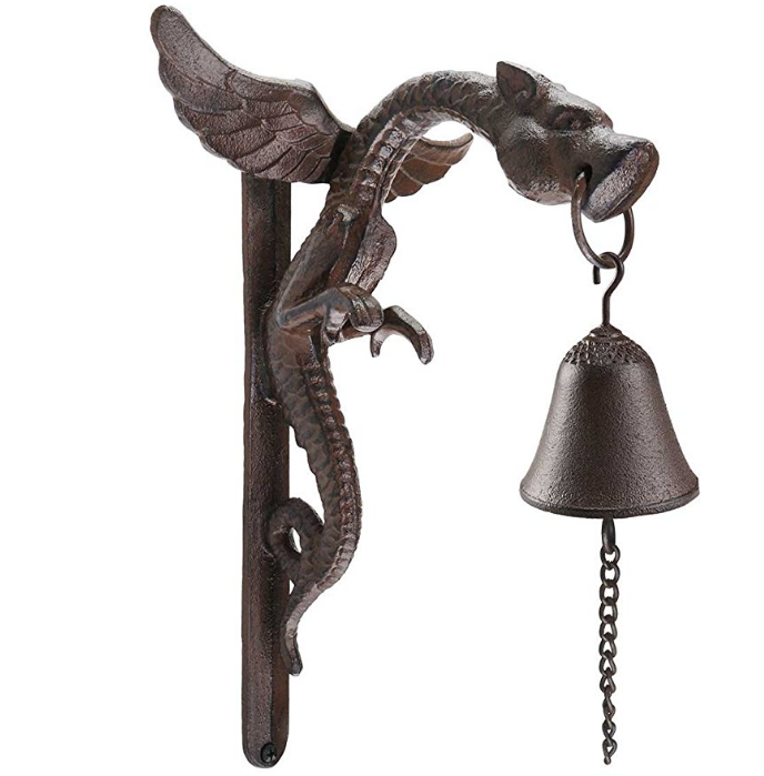 Cast-Iron Dragon Bell