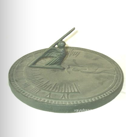 small cast iron sundial