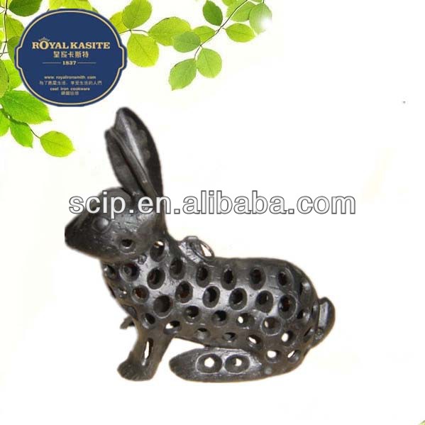 rabbit cast iron lantern