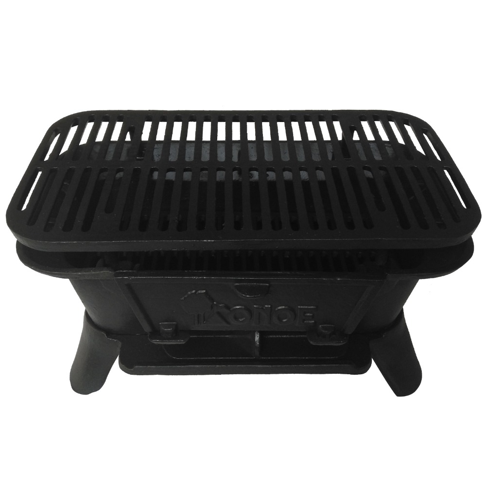 13 years gold supplier cast iron BBQ grill stove, Pre-seasoned