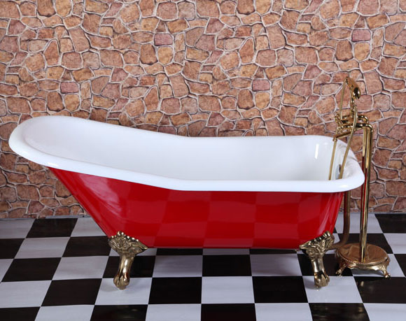 cast iron bathtub with beautiful color freestanding cast iron bathtub