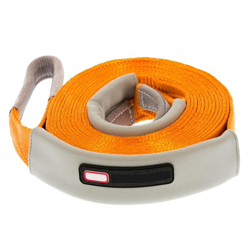 4x4 Accessories， Recovery Snatch Strap Orange 30' x 2 3/8", Load capacity 17,600 lb, NATA approved, 20% Stretch