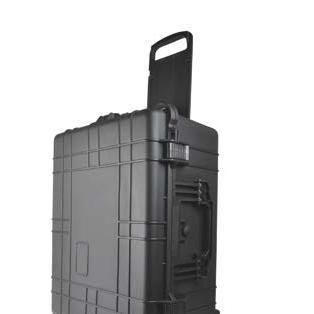BH-HZ5013 Durable Gun Box, Gun Carrier With Buckles, Handle And Pull rod For The Transportation And Preservation Of Gun(s)