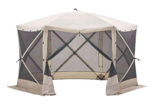 LP-ST1001 Pop up Portable 6 sided hub gazebo tent