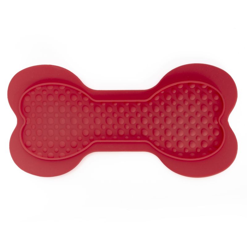 CB-PF0327 Silicone Licking Mat  Dogs and Cats Slow Feeder Mat, Silicone Dog Training Treat Mat for Anxiety Relief, Pets Dog Lick Mats Suitable for Peanut Butter, Wet Food and Yogurt