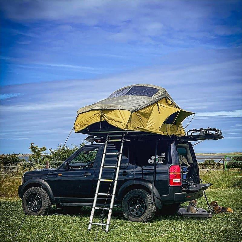 RT1931 RT-1931 ODM/OEM big 4X4 pickup truck tent Triangle rooftop tent aluminium folding car camping tent roof top oem outdoor