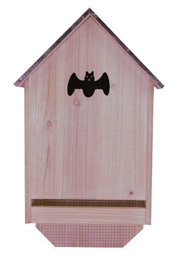 CB-PCT322730 Bat House Outdoor Bat Habitat, Natural Wood