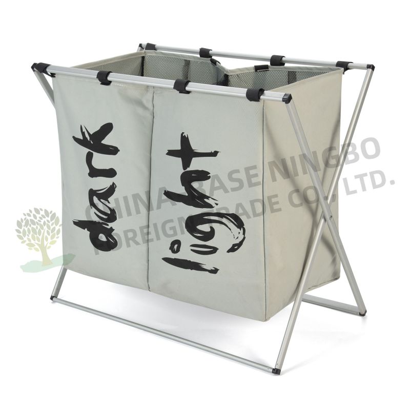 Double Foldable Laundry Baskets for Dirty Clothes Household Dirty Clothes Hamper