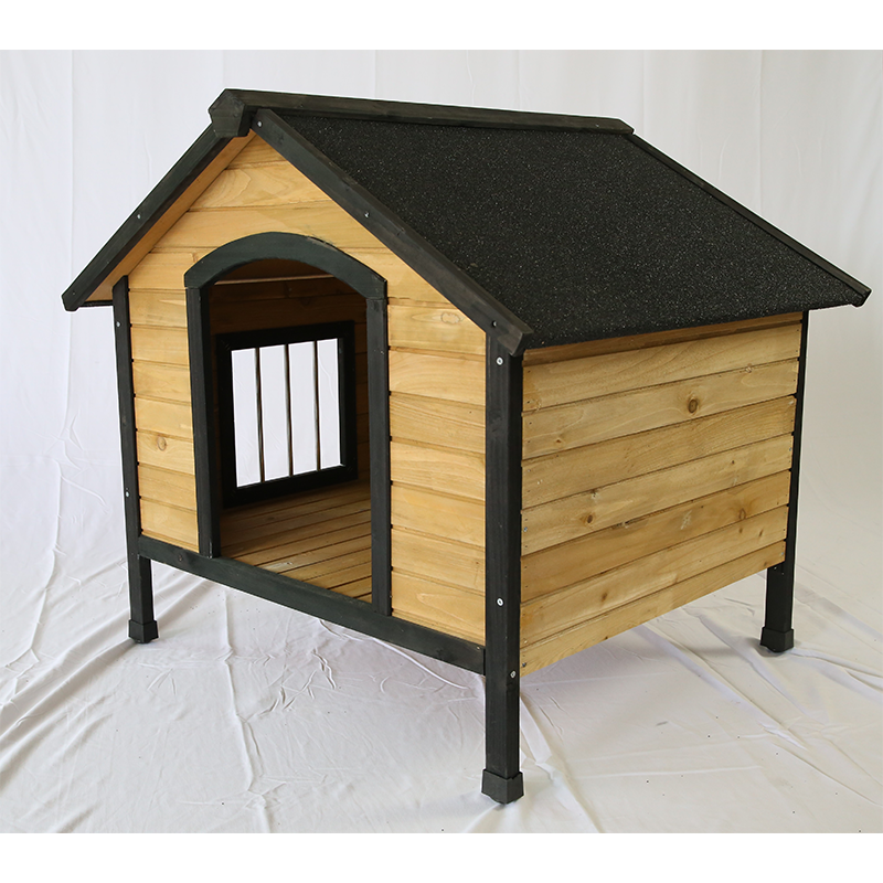 CB-PWH940 Dog House,Wood Pet Cat Room Shelter, Wood Outdoor Insulated Weatherproof Dog House, Easy to Clean Waterproof Leak-Proof, Outdoor Wooden Pet Kennel
