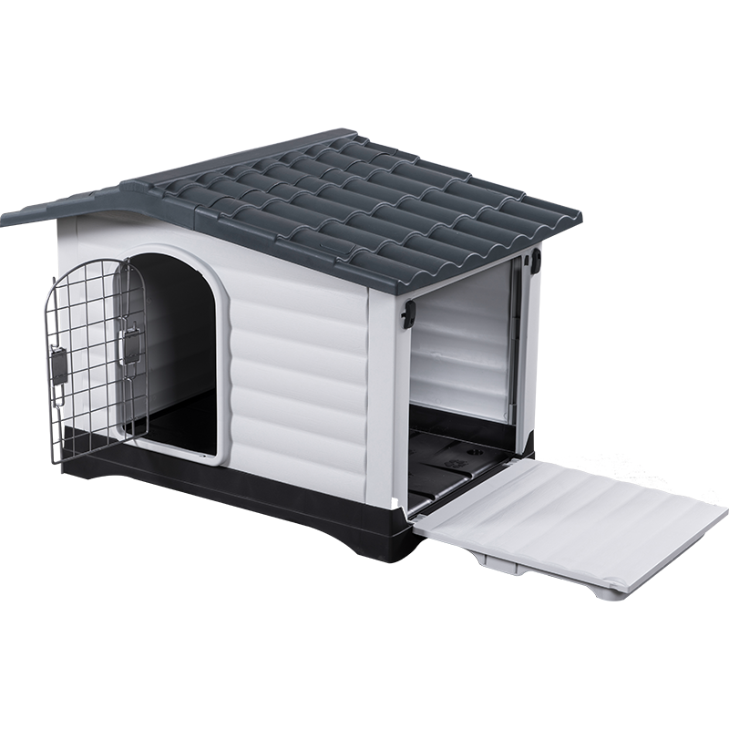 CB-PHH424 Insulated Water-Proof Dog Kennel with Air Vents Elevated Floor, Durable,Easy Assemble and Clean
