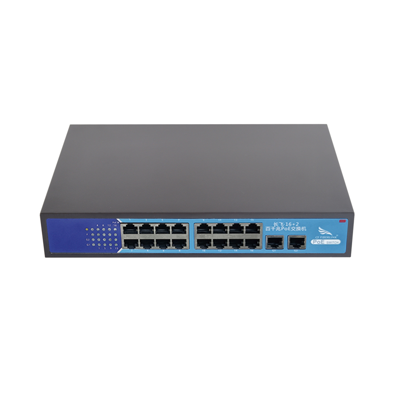 16+2 Hundred PoE Switch