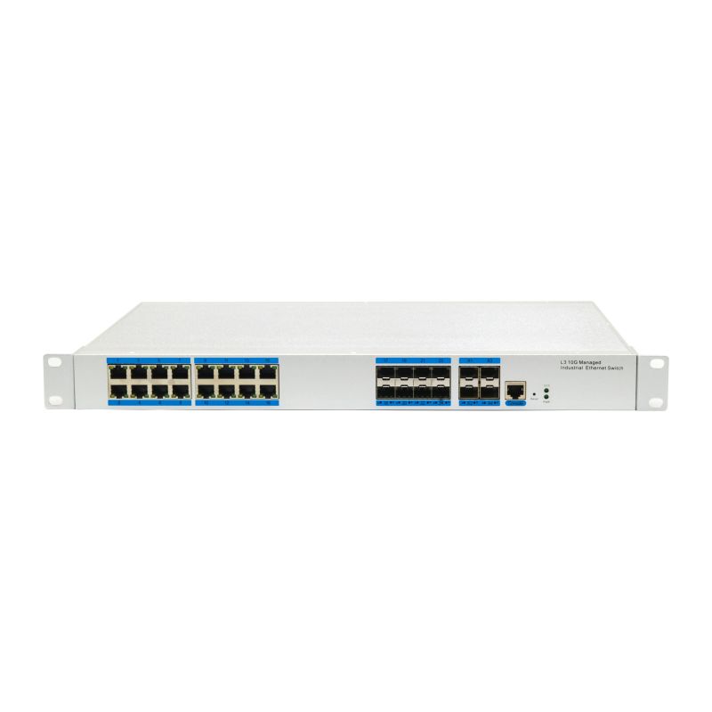 Ring network three-layer network pipe 40,000 trillion light 16 electricity 8 Gigabit Light Industrial Ethernet, the switch