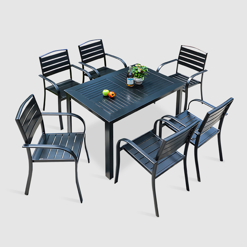 outdoor dinner tables and chairs garden leisure outdoor furniture patio