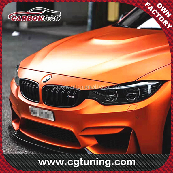 Carbon fiber front Bumper Splitter Lip Spoiler for BMW F8X F80 f82 f83 M3 M4