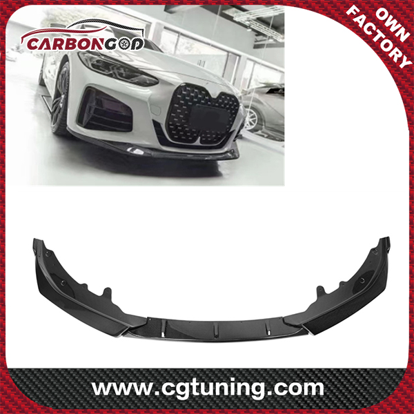 Good Quality Factory Outlet Sale FD Style Carbon Fiber 3 PCS Rear Front Bumper Lip For BMW New 4 Series G22 Sports Surrounded  2021+