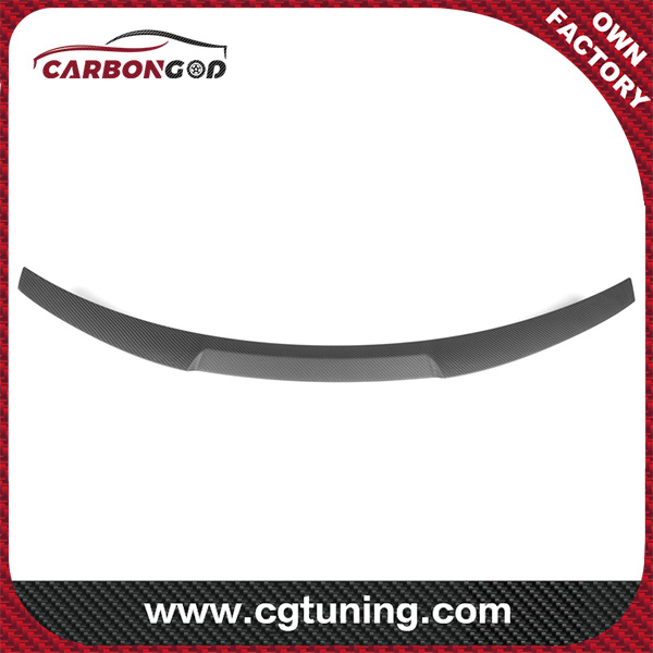Performance Usd for the New 5-series BMW G30 G38  M4 style spoiler Dry Carbon matte Fiber spoiler 2017-1N
