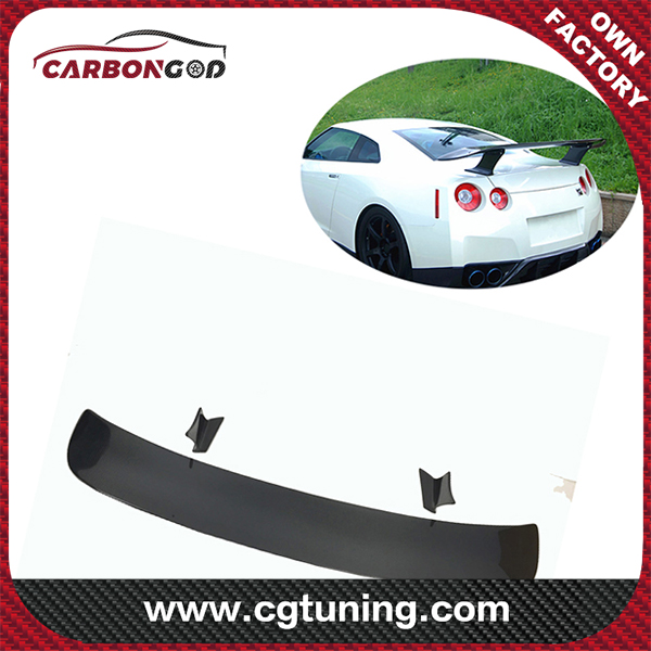 08-15 GTR R35 Rear Spoiler GT Wing ESP-Style carbon fiber rear spoiler wing for  Nissan GTR R35