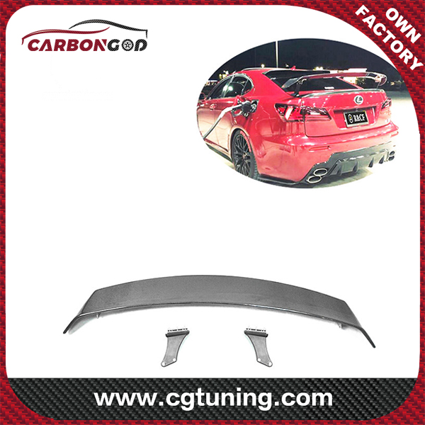 2008-13 Sd style  Carbon fiber rear spoiler  For Lexus IS250 IS350 ISF