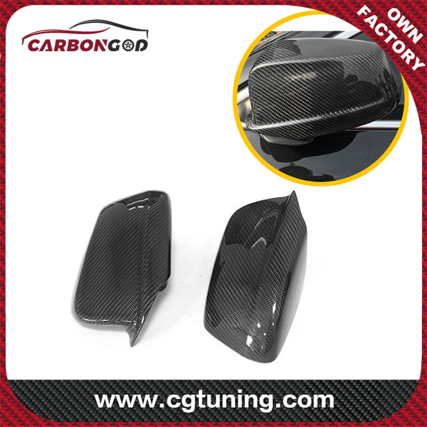 Car-styling Replacement Carbon Fiber Car Side Wing OEM style Mirror Cover For BMW 5 Series  F10 F18 2010 - 2013
